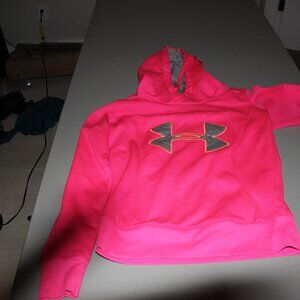 Pink Under Armour Hoodie Size XS